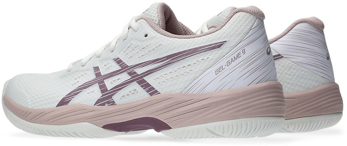 (W) ASICS Gel-Game 9 'Blanco Mauve Polvoriento' 1042A211-106 Lookbook (W) ASICS Gel-Game 9 'Blanco Mauve Polvoriento' 1042A211-106