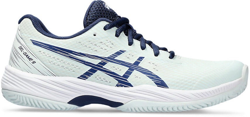 (W) ASICS Gel-Game 9 Tanah Liat/Oc 'Hijau Pudina Biru Luas' 1042A217-300 Buy (W) ASICS Gel-Game 9 Tanah Liat/Oc 'Hijau Pudina Biru Luas' 1042A217-300