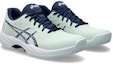 Order (W) ASICS Gel-Game 9 Tanah Liat/Oc 'Hijau Pudina Biru Luas' 1042A217-300