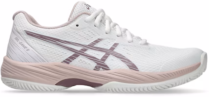 (Women) ASICS Gel-Game 9 Clay/Oc 'White Dusty Mauve' 1042A217-106 (Women) ASICS Gel-Game 9 Clay/Oc 'White Dusty Mauve' 1042A217-106