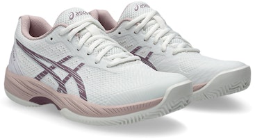(W) (女款)ASICS Gel-Game 9 粘土網球鞋“白塵紫紅”1042A217-106 1042A217-106 Order (W) (女款)ASICS Gel-Game 9 粘土網球鞋“白塵紫紅”1042A217-106 1042A217-106