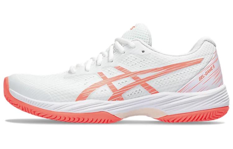 (Women) ASICS Gel-Game 9 Clay OC 'White Sun Coral' 1042A217-104