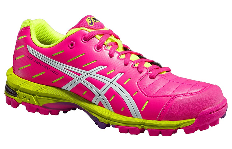 Order (W) アシックス ゲルホッケー ネオ3 ピンク 軽量ローカット P450Y-3501