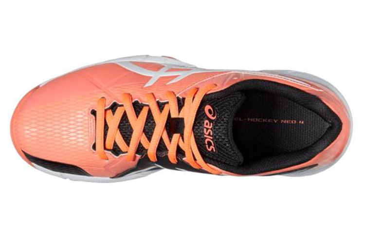 Shop (Women) ASICS Gel-Hockey Neo 4 'Orange White' P664Y-0601