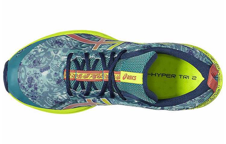 Shop (W) ASICS Gel-Hyper Tri 2 'Azul Amarillo' T678N-5307
