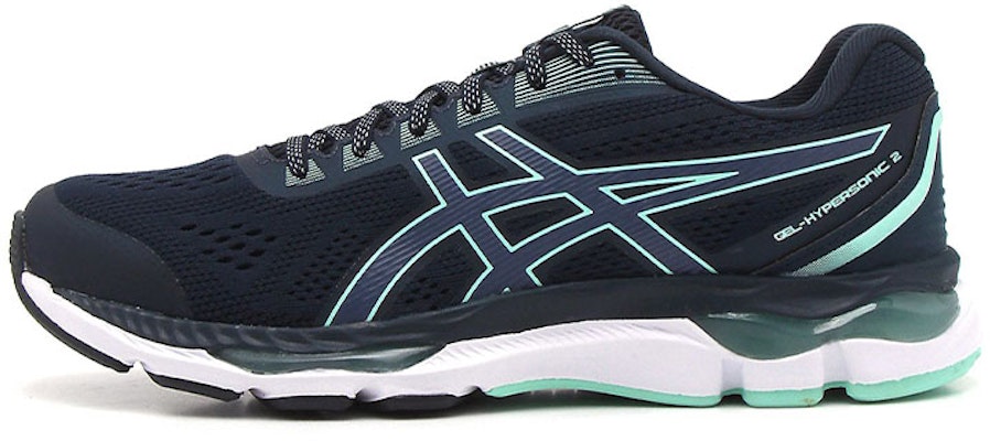 Asics Gel-Hypersonic 2 休閒透氣慢跑鞋 女式 藍黑 Buy Asics Gel-Hypersonic 2 休閒透氣慢跑鞋 女式 藍黑