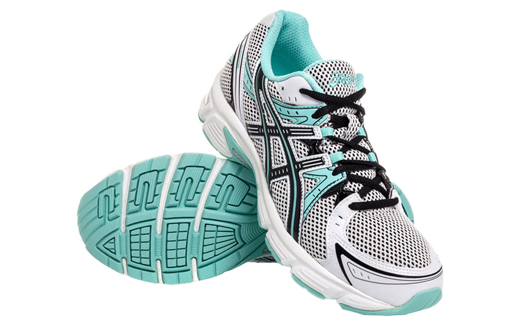 Shop (W) ASICS Gel-Impression 5 ''Wit Zwart Groen'' T2F6N-0179