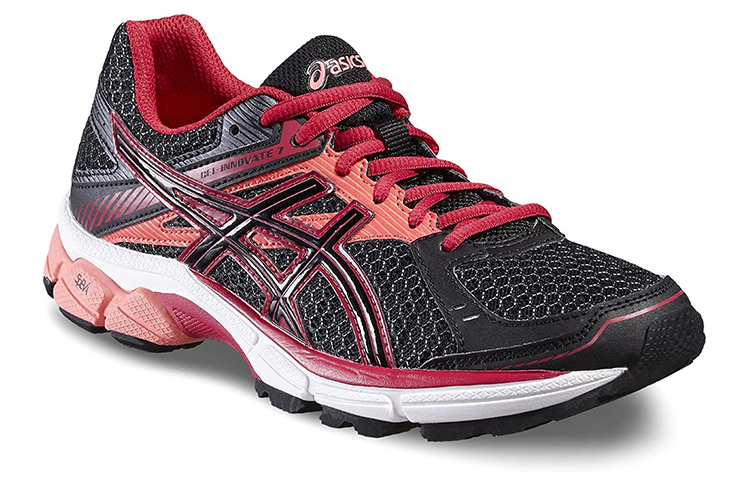 Lookbook (W) ASICS Gel-Innovate 7 ''Noir Rouge'' T667N-9021