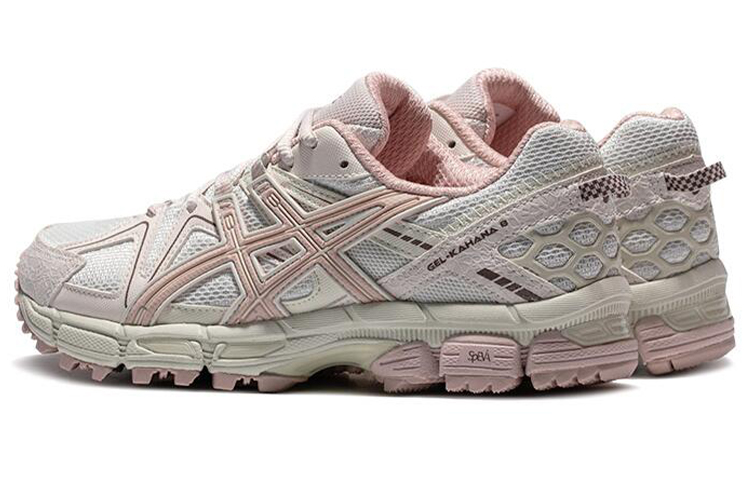 Lookbook 亞瑟士Gel-Kahana 8跑步鞋 女款 白粉色