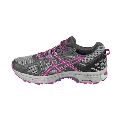 (W) ASICS Gel-Kahana 8 Sneakers Grey/Black/Purple