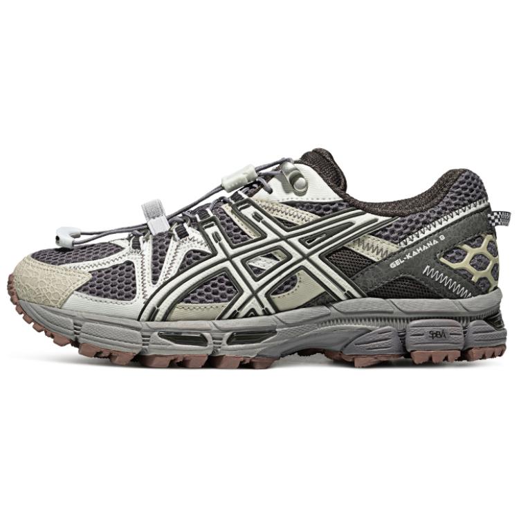 (Women) ASICS Gel-Kahana 8 Trail Running Shoes Gray/Silver Comfortable & Versatile 1012B634-022