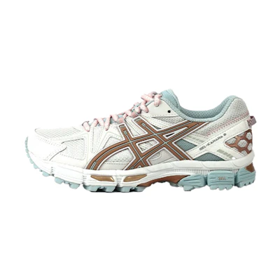 (W) ASICS Gel-kahana 8 White/Blue/Golden