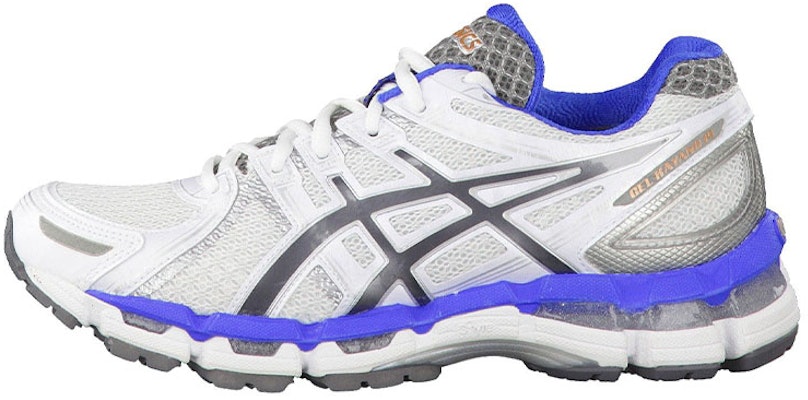 (Women) ASICS Gel-Kayano 19 'White Blue' T350N-0197 Buy (Women) ASICS Gel-Kayano 19 'White Blue' T350N-0197