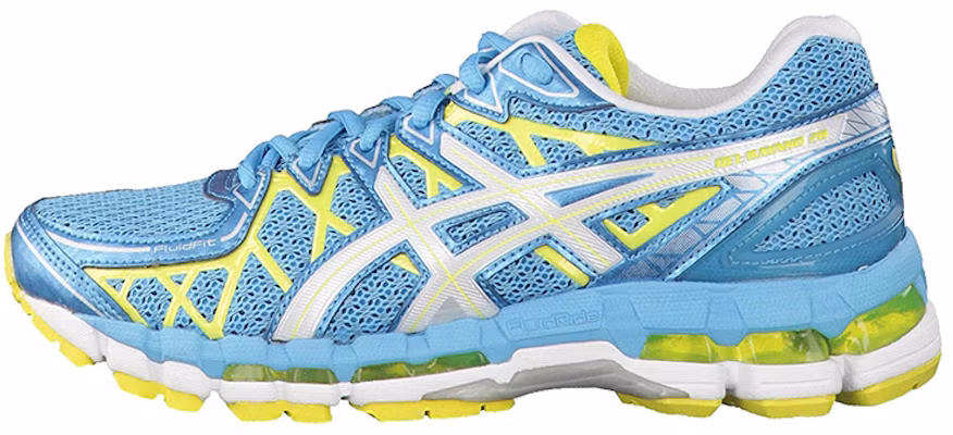 Asics Gel-Kayano20 舒適 透氣 低筒 跑步鞋 女款 藍黃色 Buy Asics Gel-Kayano20 舒適 透氣 低筒 跑步鞋 女款 藍黃色