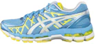 Buy Asics Gel-Kayano20 舒適 透氣 低筒 跑步鞋 女款 藍黃色