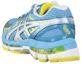 Lookbook Asics Gel-Kayano20 舒適 透氣 低筒 跑步鞋 女款 藍黃色
