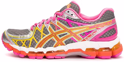 (Women) ASICS Gel-Kayano 20 'Grey Pink Orange Patchwork' T3N7N-9135 (Women) ASICS Gel-Kayano 20 'Grey Pink Orange Patchwork' T3N7N-9135