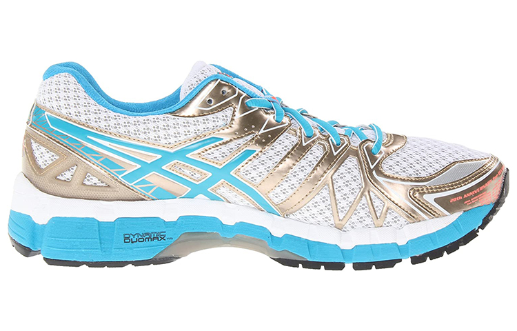 Order (W) ASICS Gel-Kayano 20 ''Wit Blauw Goud'' T3N7N-0161