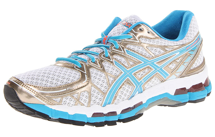 Lookbook (W) ASICS Gel-Kayano 20 ''Wit Blauw Goud'' T3N7N-0161