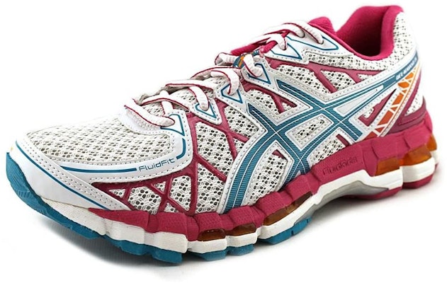 (Women) ASICS Gel-Kayano 20 'White Blue Pink' T3N8N-0170 Lookbook (Women) ASICS Gel-Kayano 20 'White Blue Pink' T3N8N-0170