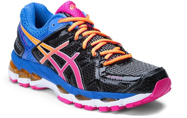 (W) 亚瑟士 Gel-Kayano 21 '黑粉'配色运动鞋 T4H7N-9021 Lookbook (W) 亚瑟士 Gel-Kayano 21 '黑粉'配色运动鞋 T4H7N-9021