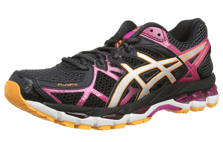 Lookbook (W) 亚瑟士 Gel-Kayano 21 '黑粉' 运动鞋 T4H7N-9091
