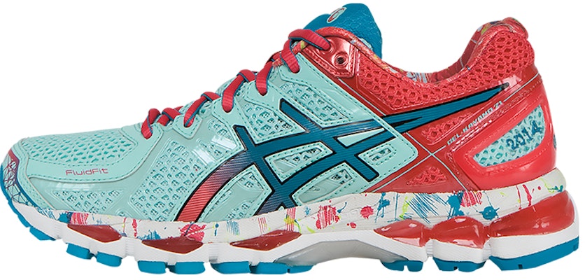 (Women) ASICS Gel-Kayano 21 'Blue Red' T4J6N-4335 Buy (Women) ASICS Gel-Kayano 21 'Blue Red' T4J6N-4335
