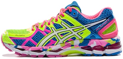 (Women) ASICS Gel-Kayano 21 'Multicolor' T4H7N-0701 (Women) ASICS Gel-Kayano 21 'Multicolor' T4H7N-0701