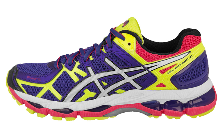 Buy (W) ASICS Gel-Kayano 21 紫黄配色 T4H7N-4601