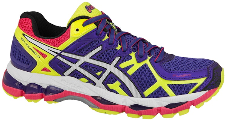 (Women) ASICS Gel-Kayano 21 'Purple Yellow' T4H7N-4601 Lookbook (Women) ASICS Gel-Kayano 21 'Purple Yellow' T4H7N-4601