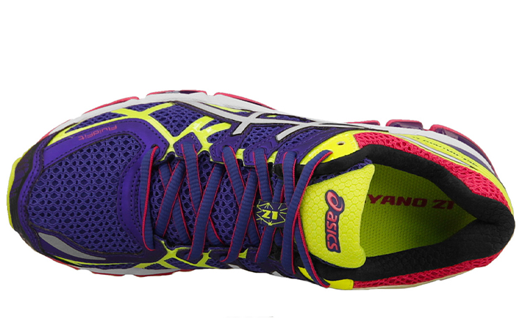 Shop (W) ASICS Gel-Kayano 21 紫黄配色 T4H7N-4601