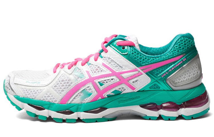 (Women) ASICS Gel-Kayano 21 'White Red Green' T4H7N-0135