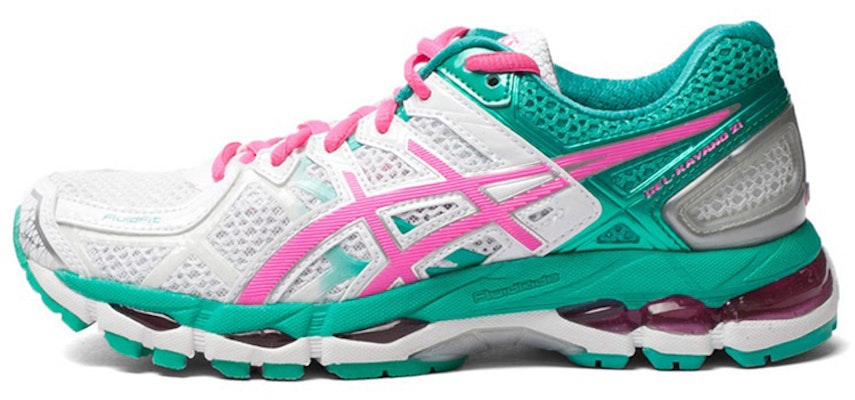 (Women) ASICS Gel-Kayano 21 'White Red Green' T4H7N-0135 Buy (Women) ASICS Gel-Kayano 21 'White Red Green' T4H7N-0135