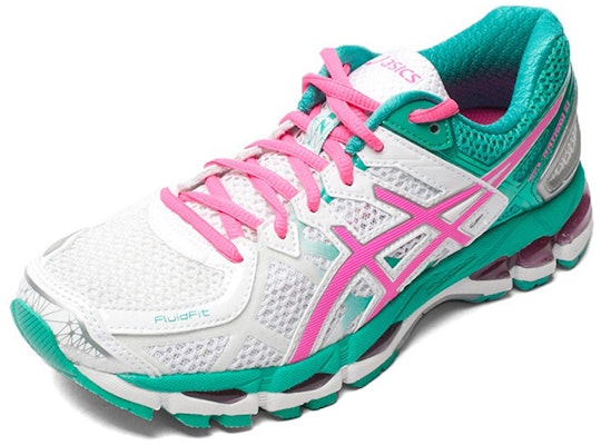 (Women) ASICS Gel-Kayano 21 'White Red Green' T4H7N-0135 Lookbook (Women) ASICS Gel-Kayano 21 'White Red Green' T4H7N-0135