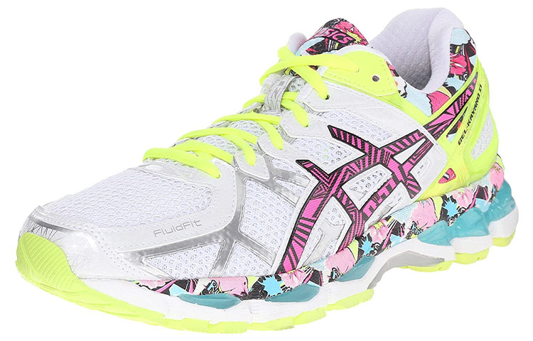 Lookbook (W) 亚瑟士Gel-Kayano 21低帮 '白黄' T4H7Q-0104