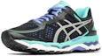 Order (W) ASICS Gel-Kayano 22 'Hitam Perak Biru' T597N-9099