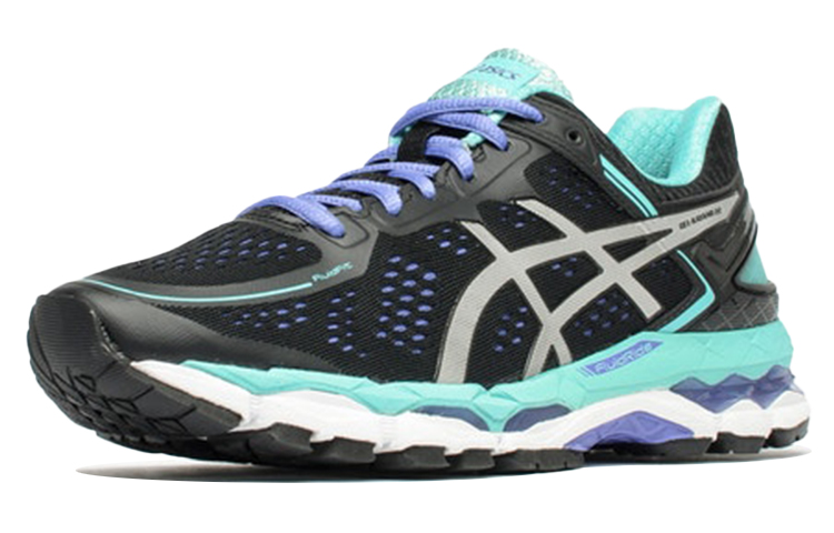 Order (W) アシックス ゲルカヤノ22 黒銀青 T597N-9099
