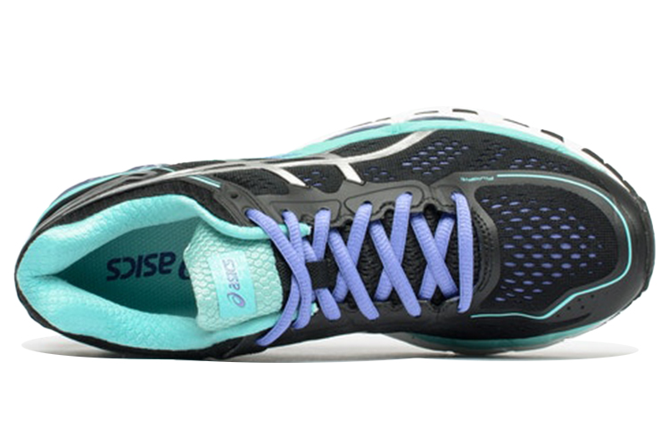 Lookbook (W) アシックス ゲルカヤノ22 黒銀青 T597N-9099