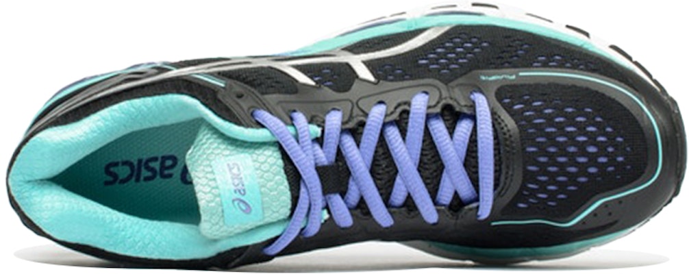 (Women) ASICS Gel-Kayano 22 'Black Silver Blue' T597N-9099 Lookbook (Women) ASICS Gel-Kayano 22 'Black Silver Blue' T597N-9099