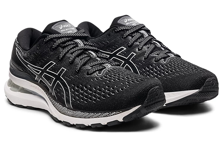Shop （女款）ASICS Gel Kayano 28 寬楦 '黑白' 1012B046-003