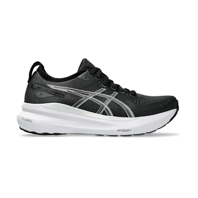 (W) ASICS Gel-Kayano 31 Narrow 'Black Pure Silver'