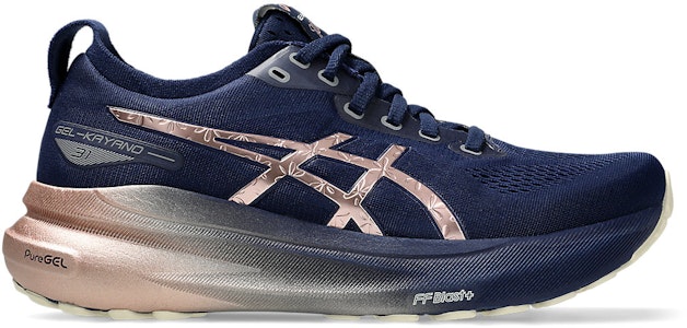 (W) ASICS Gel-Kayano 31 Platinum 'Azul Expanse Oro Rosa' 1012B746-400 Buy (W) ASICS Gel-Kayano 31 Platinum 'Azul Expanse Oro Rosa' 1012B746-400