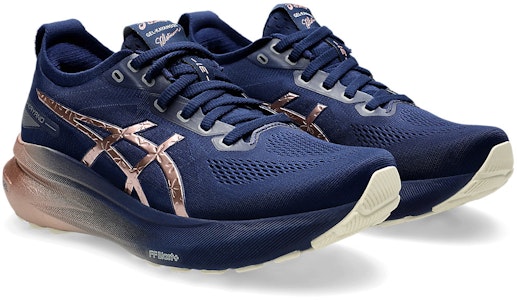 (W) ASICS Gel-Kayano 31 Platinum 'Azul Expanse Oro Rosa' 1012B746-400 Order (W) ASICS Gel-Kayano 31 Platinum 'Azul Expanse Oro Rosa' 1012B746-400