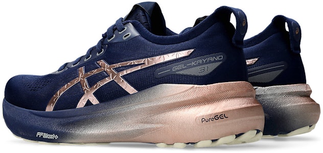 (W) ASICS Gel-Kayano 31 Platinum 'Azul Expanse Oro Rosa' 1012B746-400 Lookbook (W) ASICS Gel-Kayano 31 Platinum 'Azul Expanse Oro Rosa' 1012B746-400