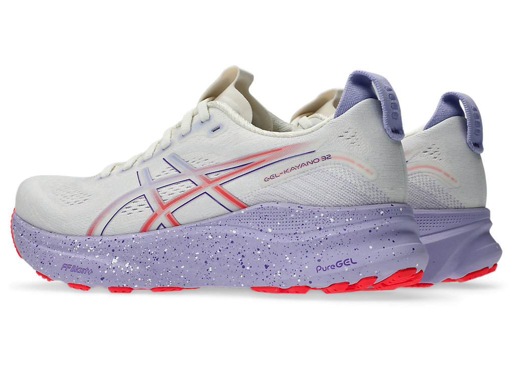 Shop (W) ASICS GEL-KAYANO 32 "东京" 跑鞋 奶油色/江户紫 1012B915-500