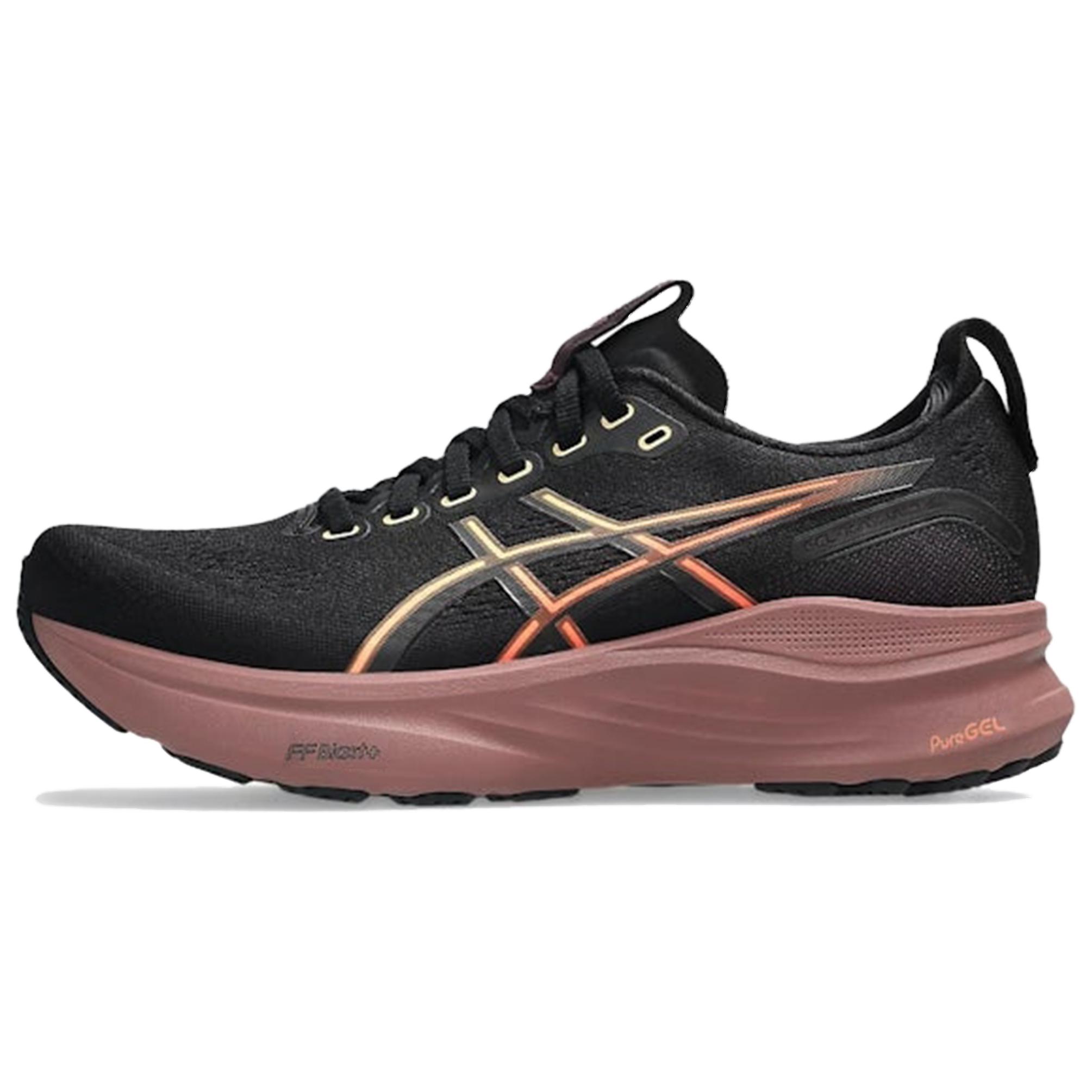 (Women) Asics GEL-KAYANO 32 Black Purple Pink Running Shoes - Comfortable & Durable 1012B838-003