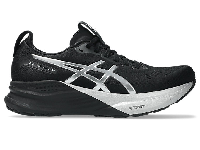(Women) ASICS GEL-KAYANO 32 Platinum Running Shoes Platinum/Black 1012B979-001