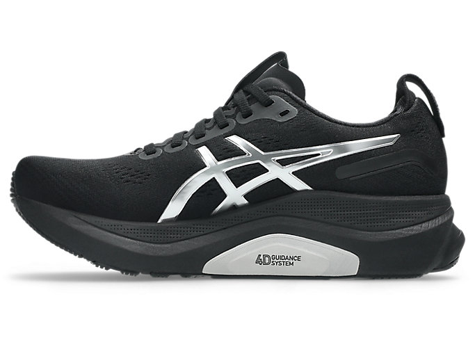 Shop (W) ASICS GEL-KAYANO 32 Platinum Sepatu Lari Platinum/Hitam 1012B979-001