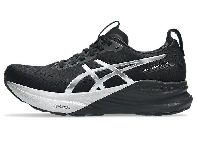 Cheap (W) ASICS GEL-KAYANO 32 Platinum Sepatu Lari Platinum/Hitam 1012B979-001