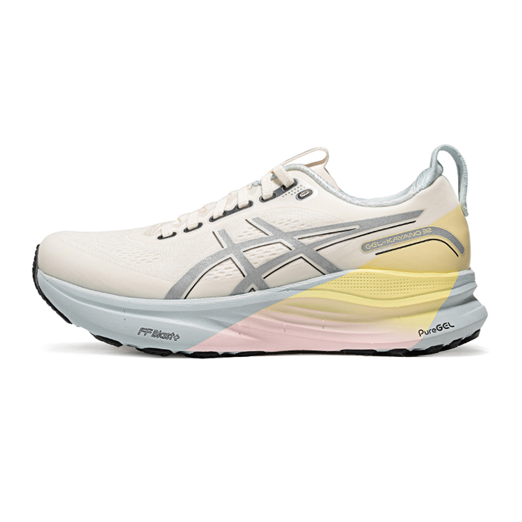 (Women) ASICS GEL-KAYANO 32 Reflective Night Run Breathable Running Shoes. 1012C027-100